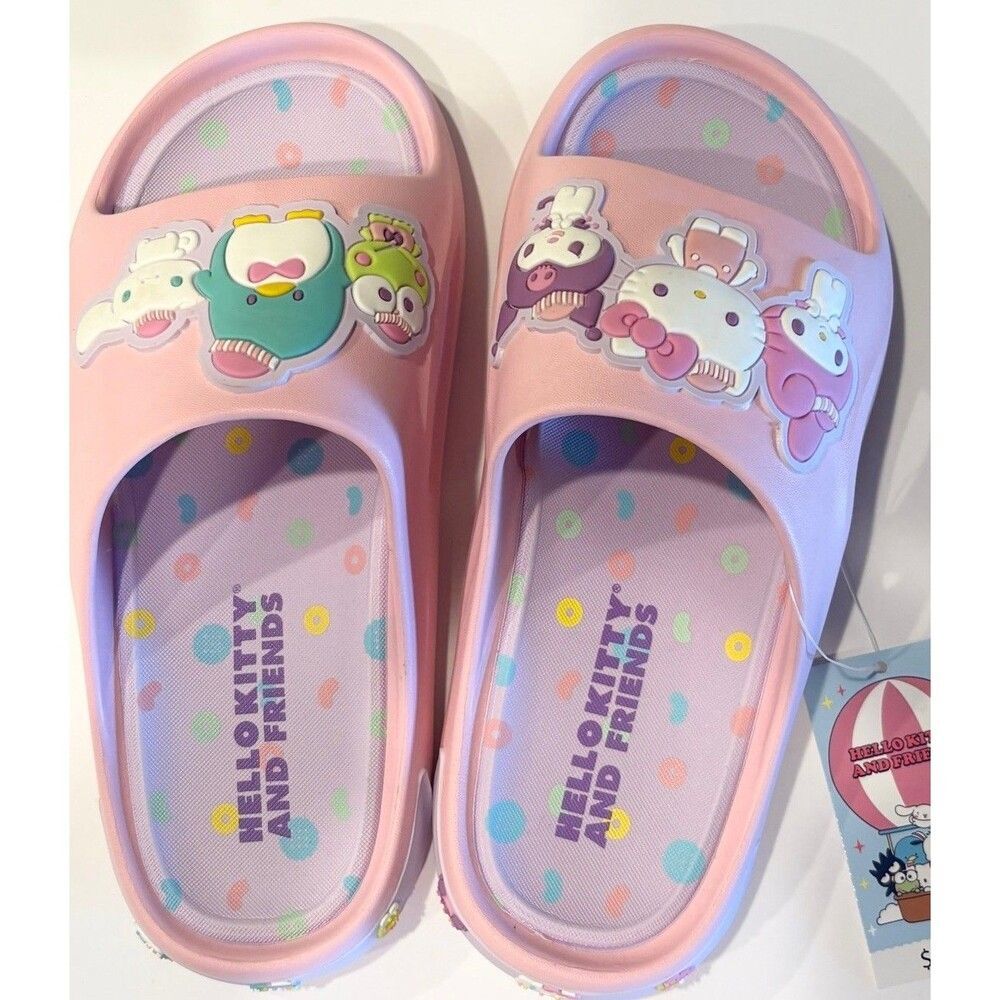 pink Hello Kitty and Friends slides